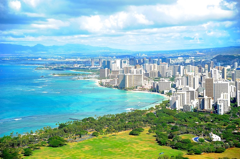 Hawaii Diamond Head Island