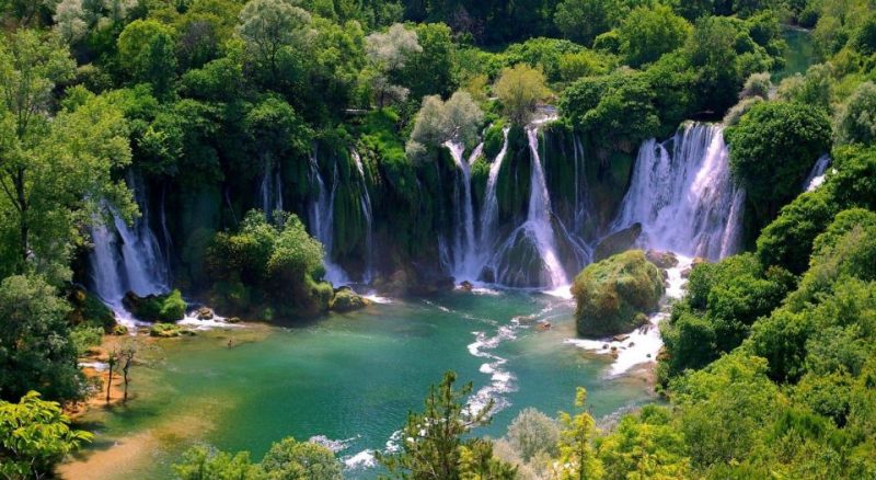 Kravica Waterfall stunning natural wonder