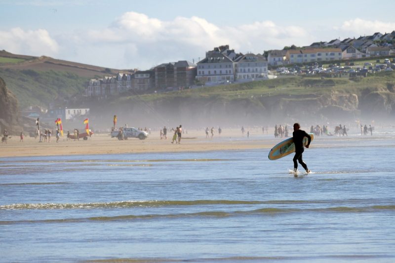 penhale Perranporth Beach