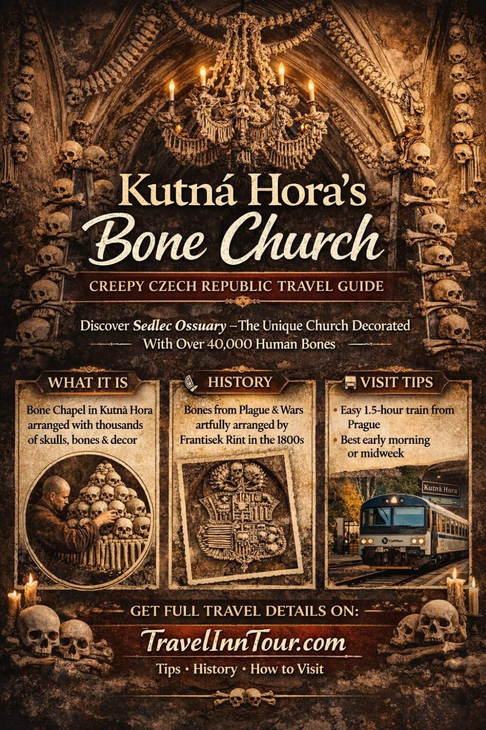 Inside the Bone Church of Kutn&aacute; Hora &ndash; One of Europe&rsquo;s Most Unusual Attractions