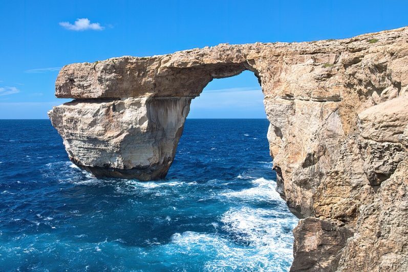 Malta Gozo, Azure Window before its collapse