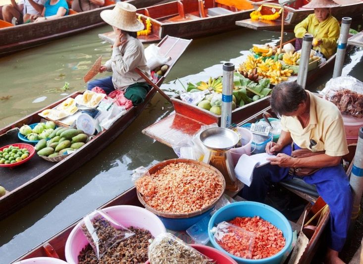 The Floating Markets of Bangkok
