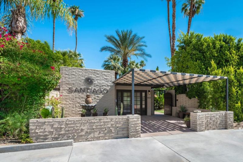 Santiago Resort Palm Springs clothing optional resorts in California