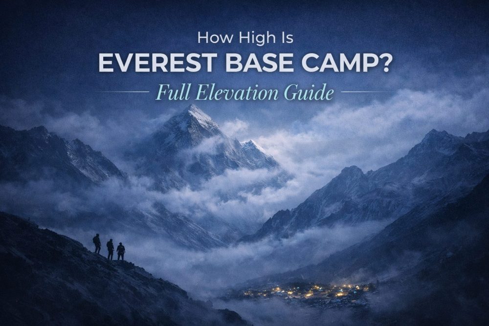How High Is Everest Base Camp? Full Elevation Guide How High Is Everest Base Camp Full Elevation Guide