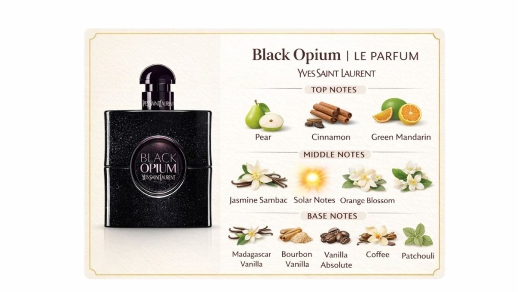 Black Opium Le Parfum Yves Saint Laurent