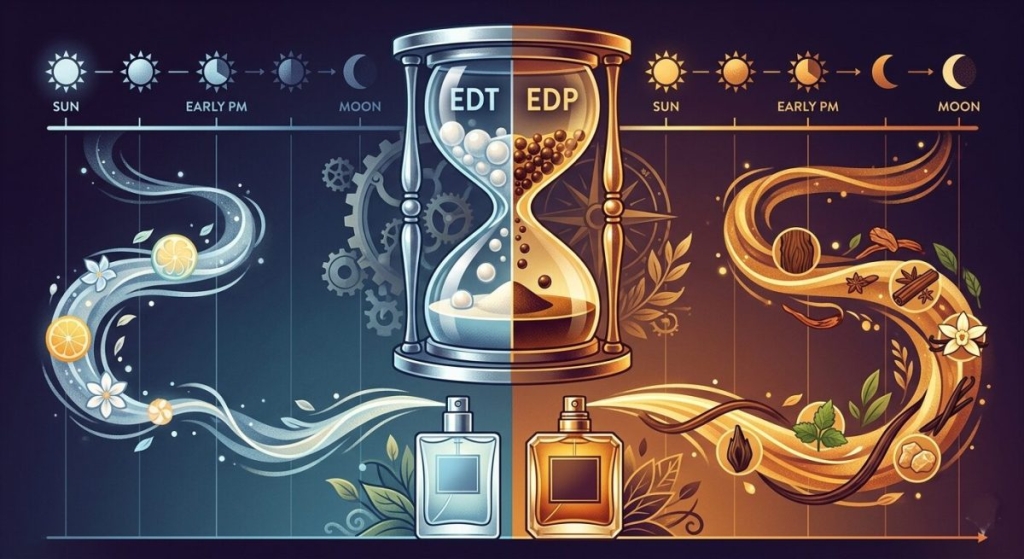 EDT vs EDP longevity difference at a glance