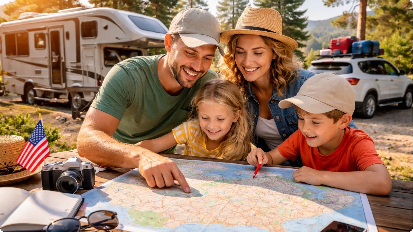 Family Trip Planning guide USA Style