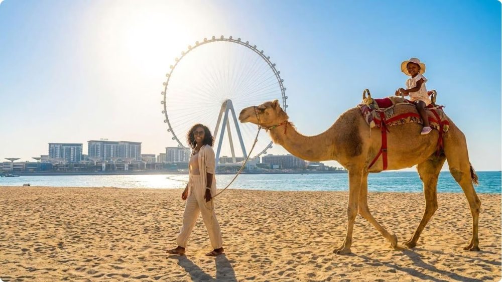 JBR Beach best places for kids in Dubai