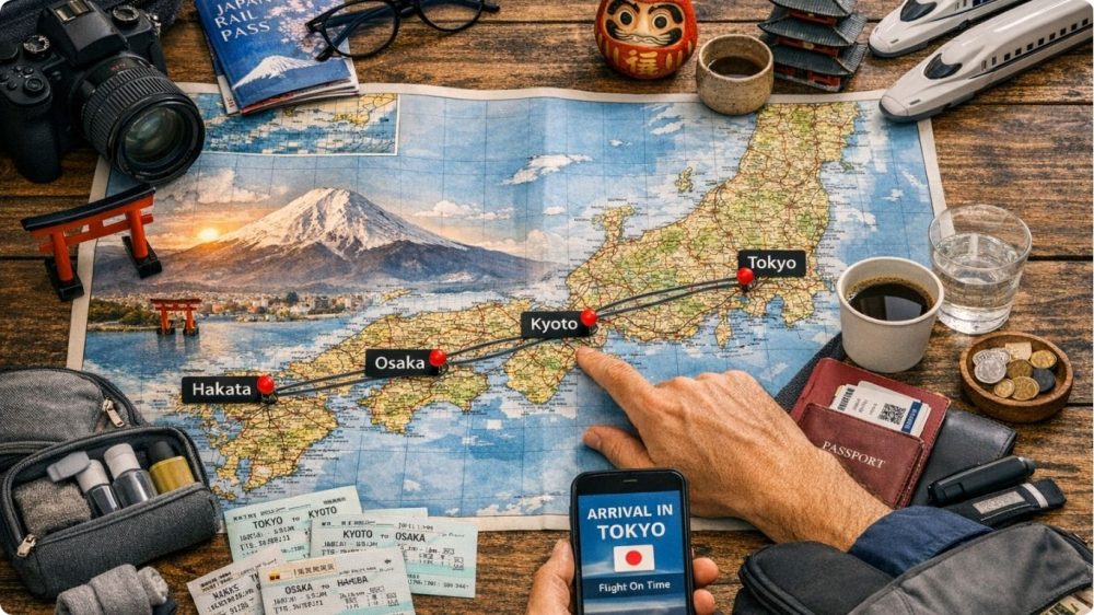 Pick 2 to 4 destinations