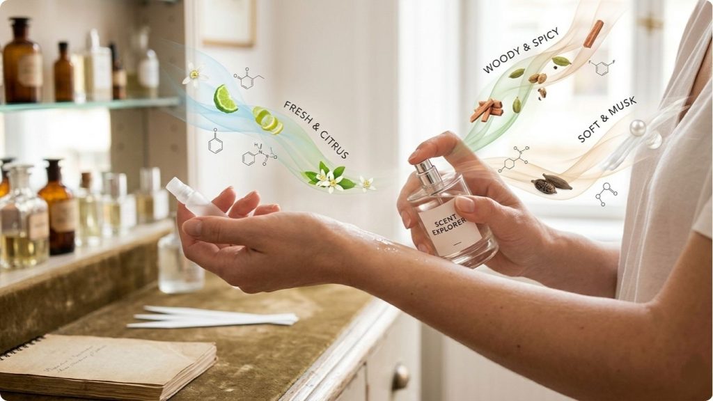 The best perfume notes for hot weather