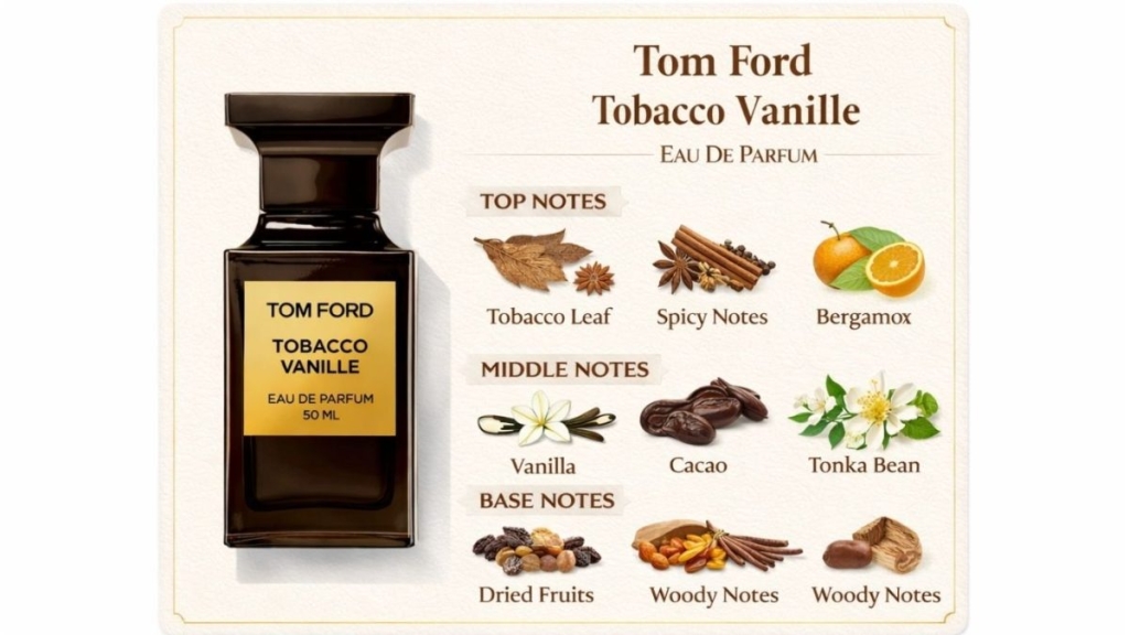 Tobacco Vanille Tom Ford Review of Long Lasting Vanilla Perfumes