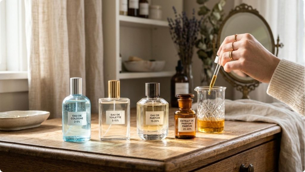 What perfume concentration actually means