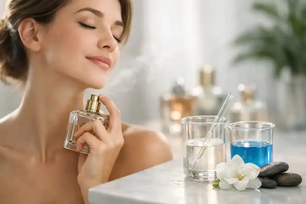 does ph affect perfume on skin