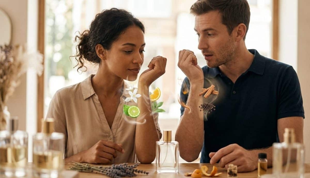 perfume notes do not smell the same