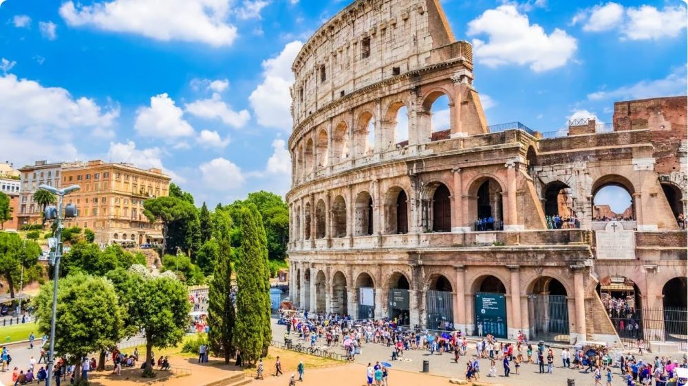 three day Rome itinerary example