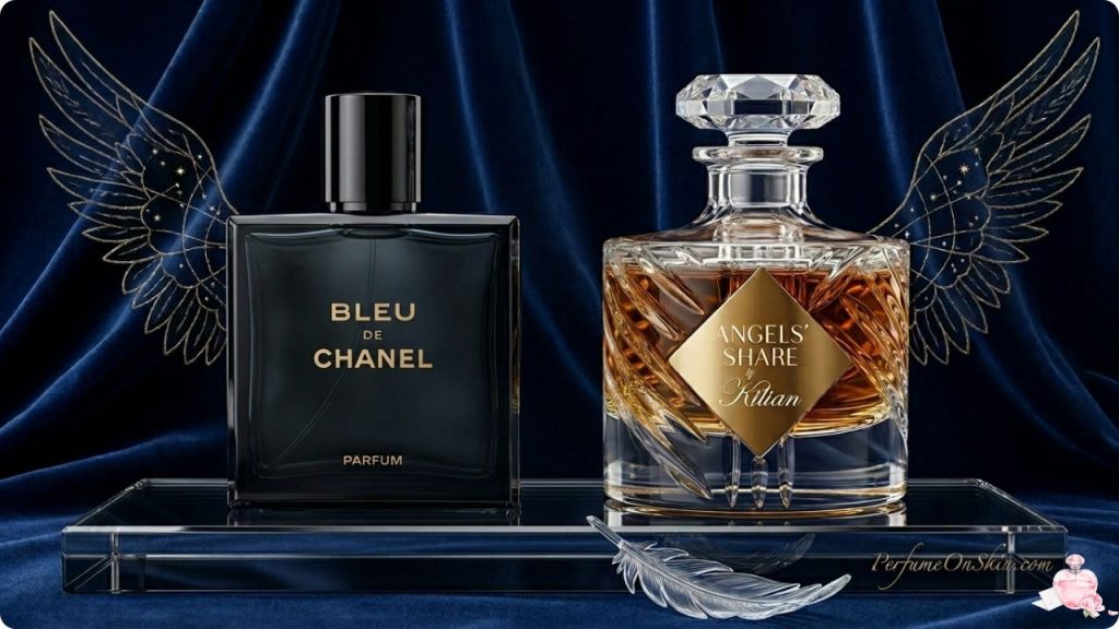 Bleu de Chanel and Angels Share Layering Combo
