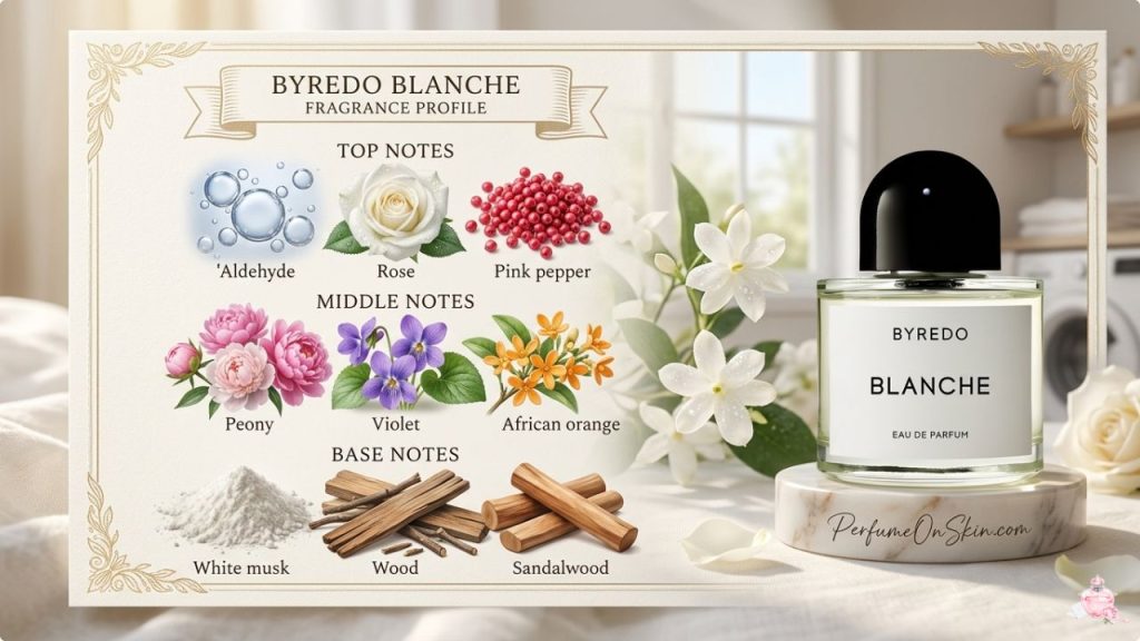Byredo Blanche Review of Clean Floral Office Perfumes