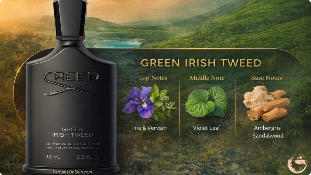 Creed Green Irish Tweed Best Long Lasting Fresh Fragrances ()