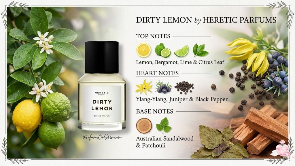 Dirty Lemon Heretic Parfum best fragrances for sensitive noses