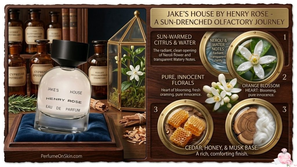 Jake's House Henry Rose men Best Fragrances for Sensitive Noses