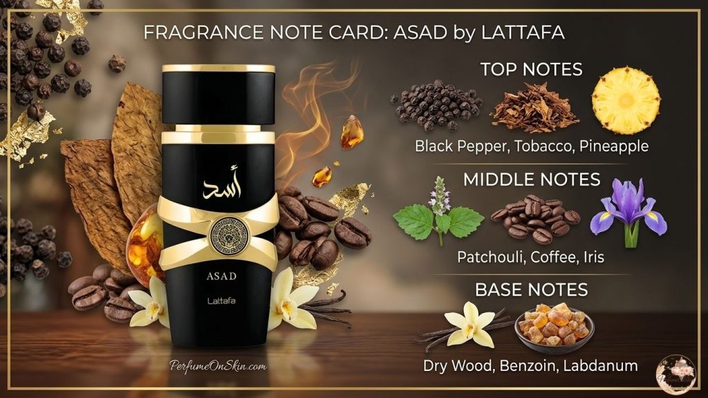 Lattafa Asad Best Dupes of Dior Sauvage Elixir
