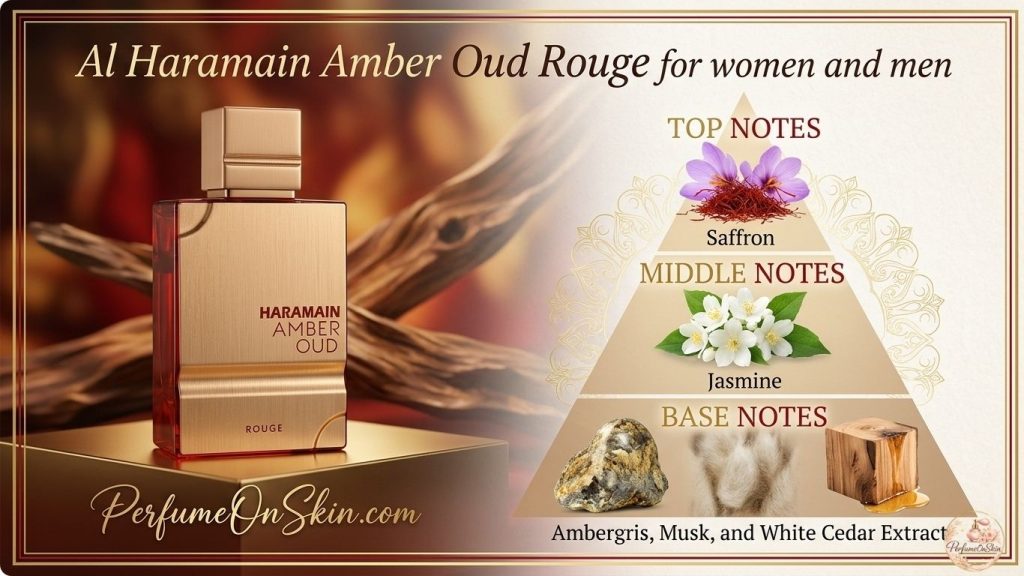 Al Haramain Amber Oud Rouge Dupe of Baccarat Rouge