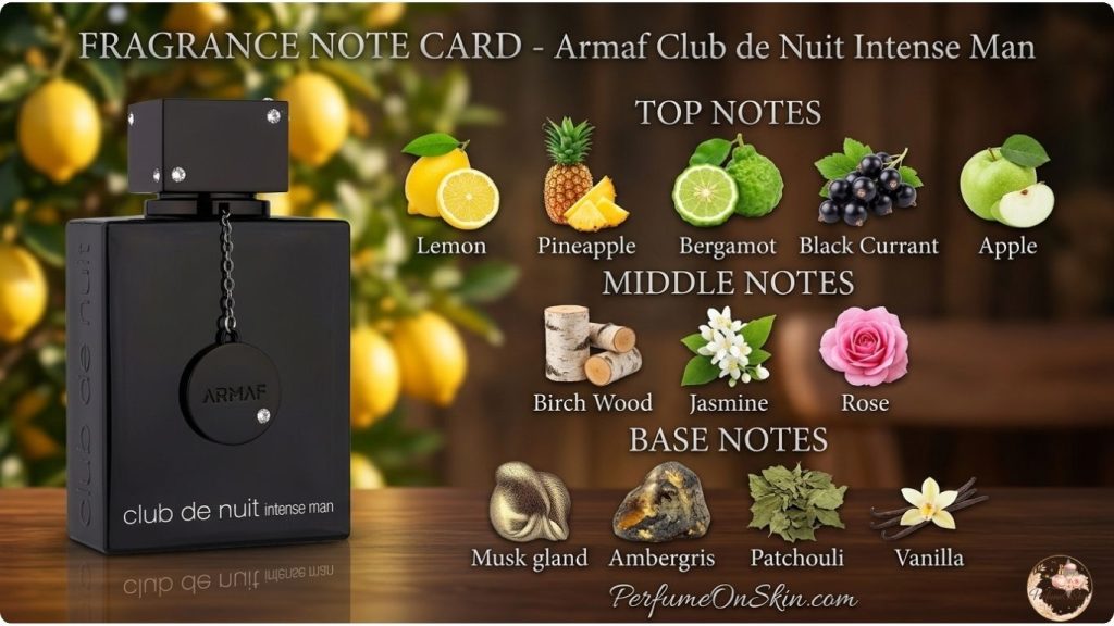 Armaf Club de Nuit Intense Man Best Affordable Luxury Perfume Dupes