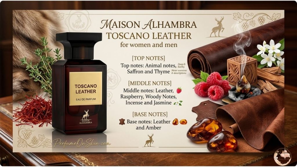 Maison Alhambra Toscano Leather Alternative of Tom Ford Tuscan Leather