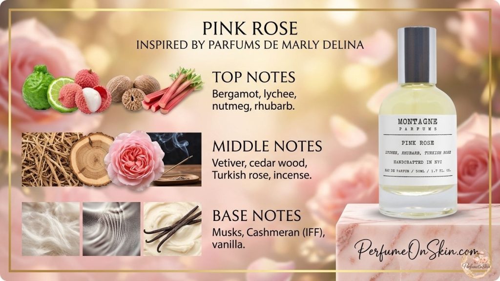 Pink Rose Delina alternative