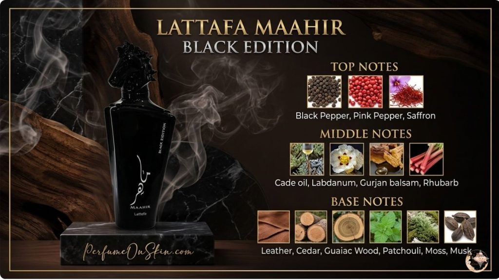 Lattafa Maahir Black Edition